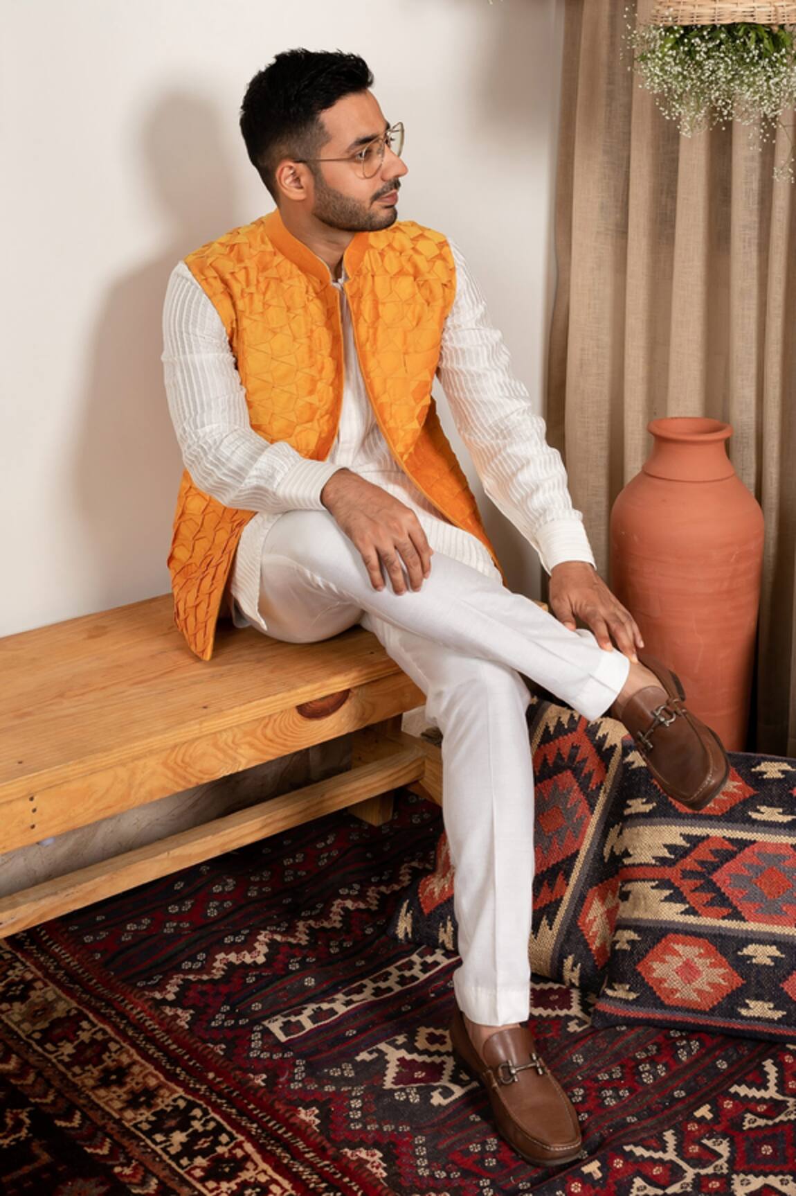 Ohaila Khan Textured Bundi 
