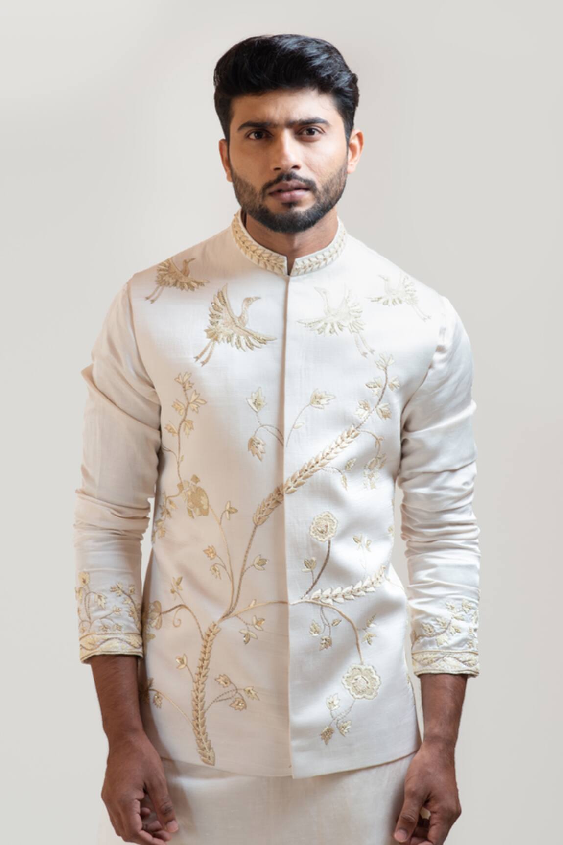 Paarsh Embroidered Nehru Jacket 