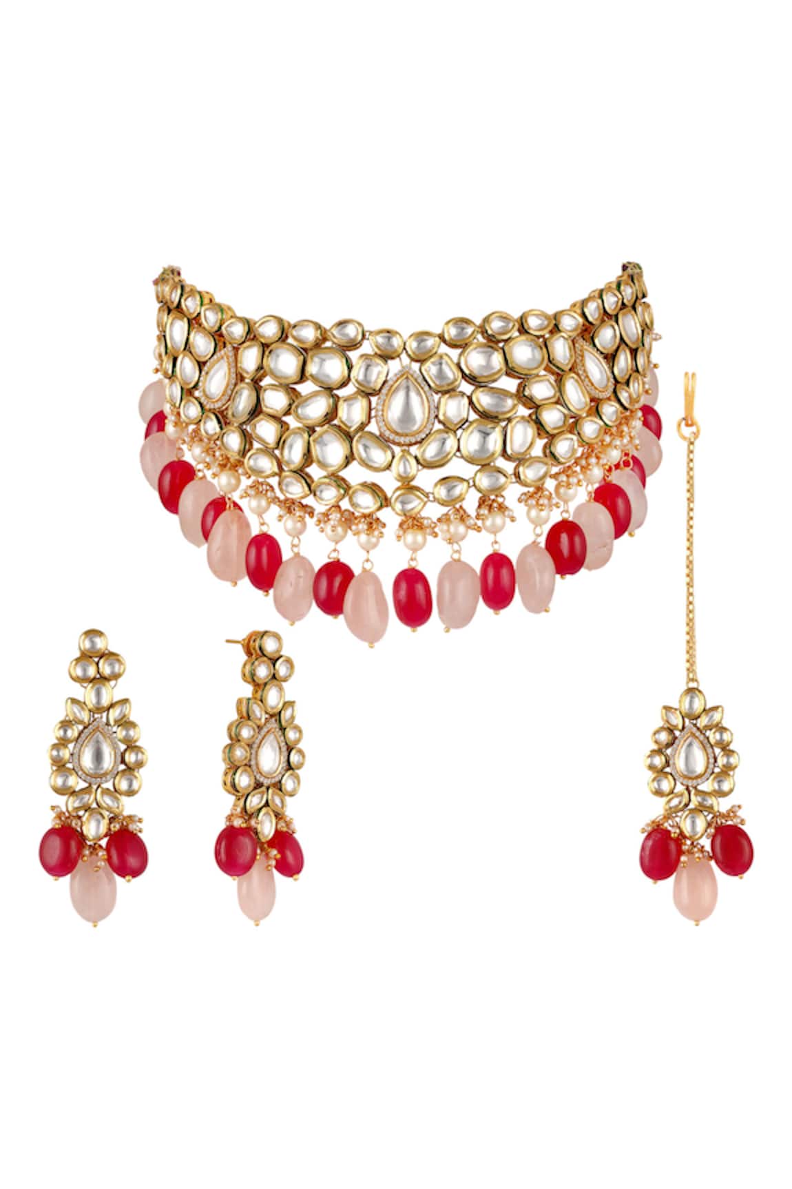 Anayah Jewellery Pari Kundan Choker Set