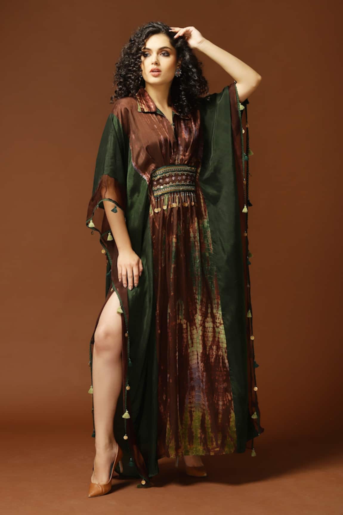 Capisvirleo Tie & Dye Kaftan 