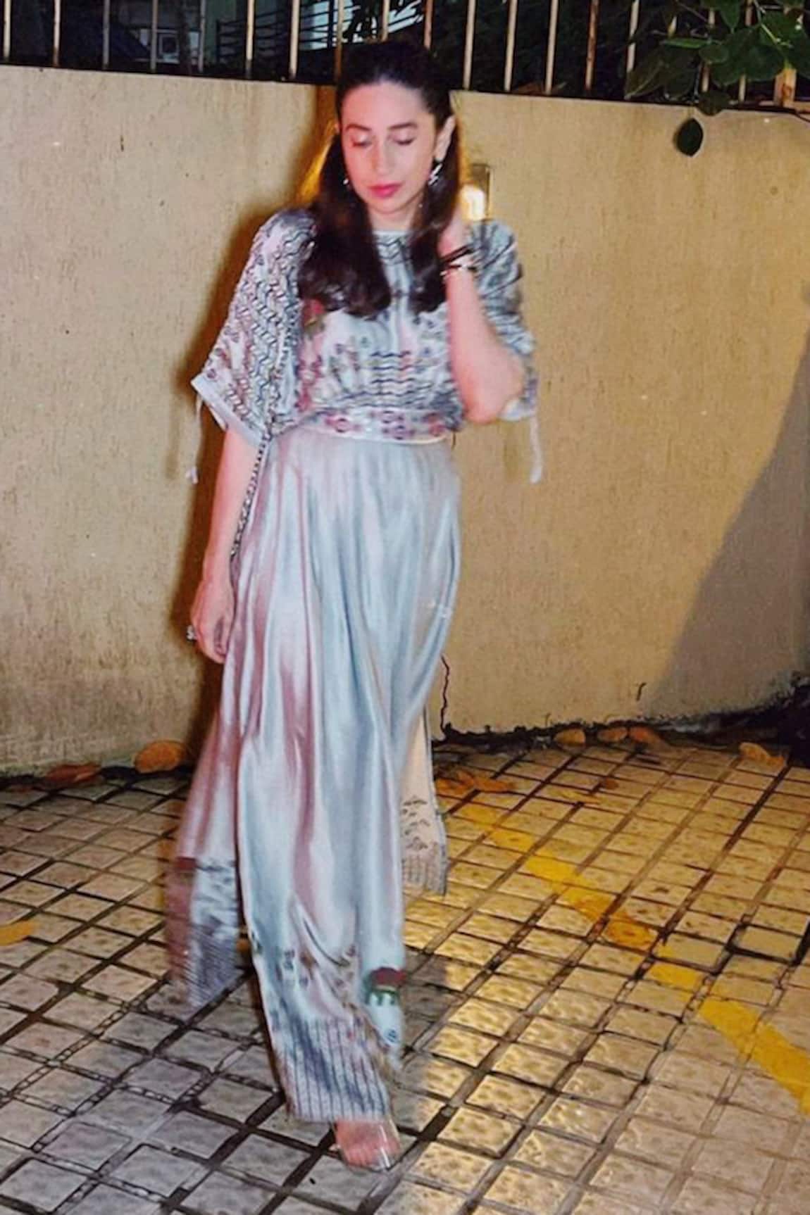 PUNIT BALANA Satin Silk Printed Long Dress
