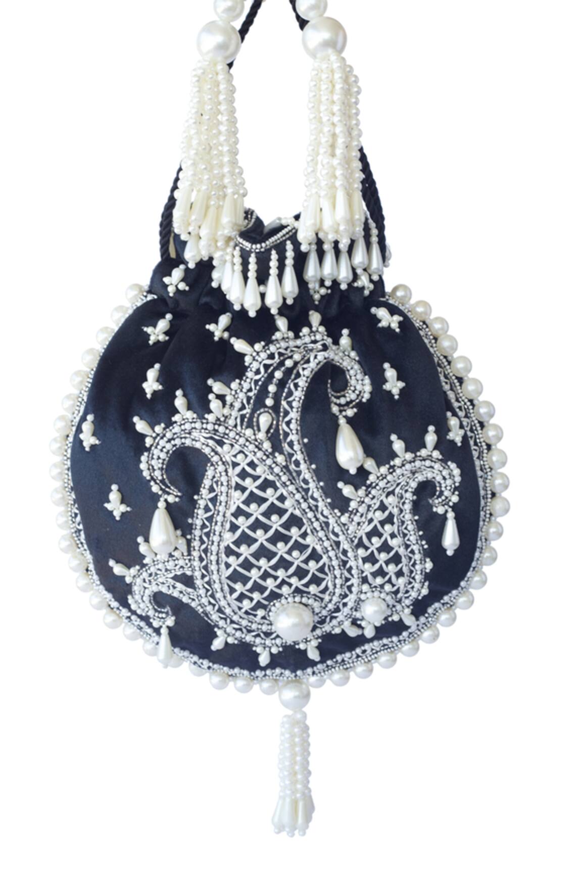 Adora By Ankita Velvet Polti Bag 