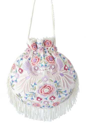 Adora By Ankita Embroidered Floral Potli Bag 