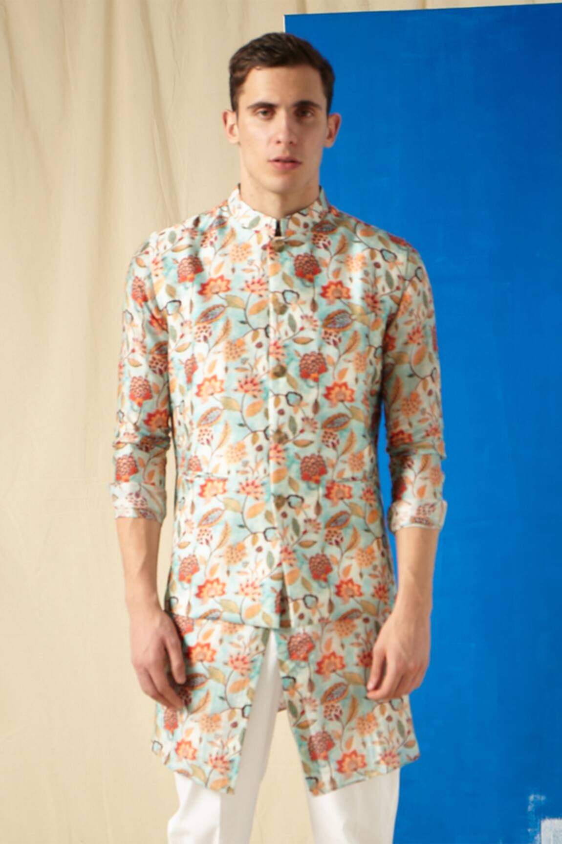 Project Bandi Printed Bundi & Kurta Set