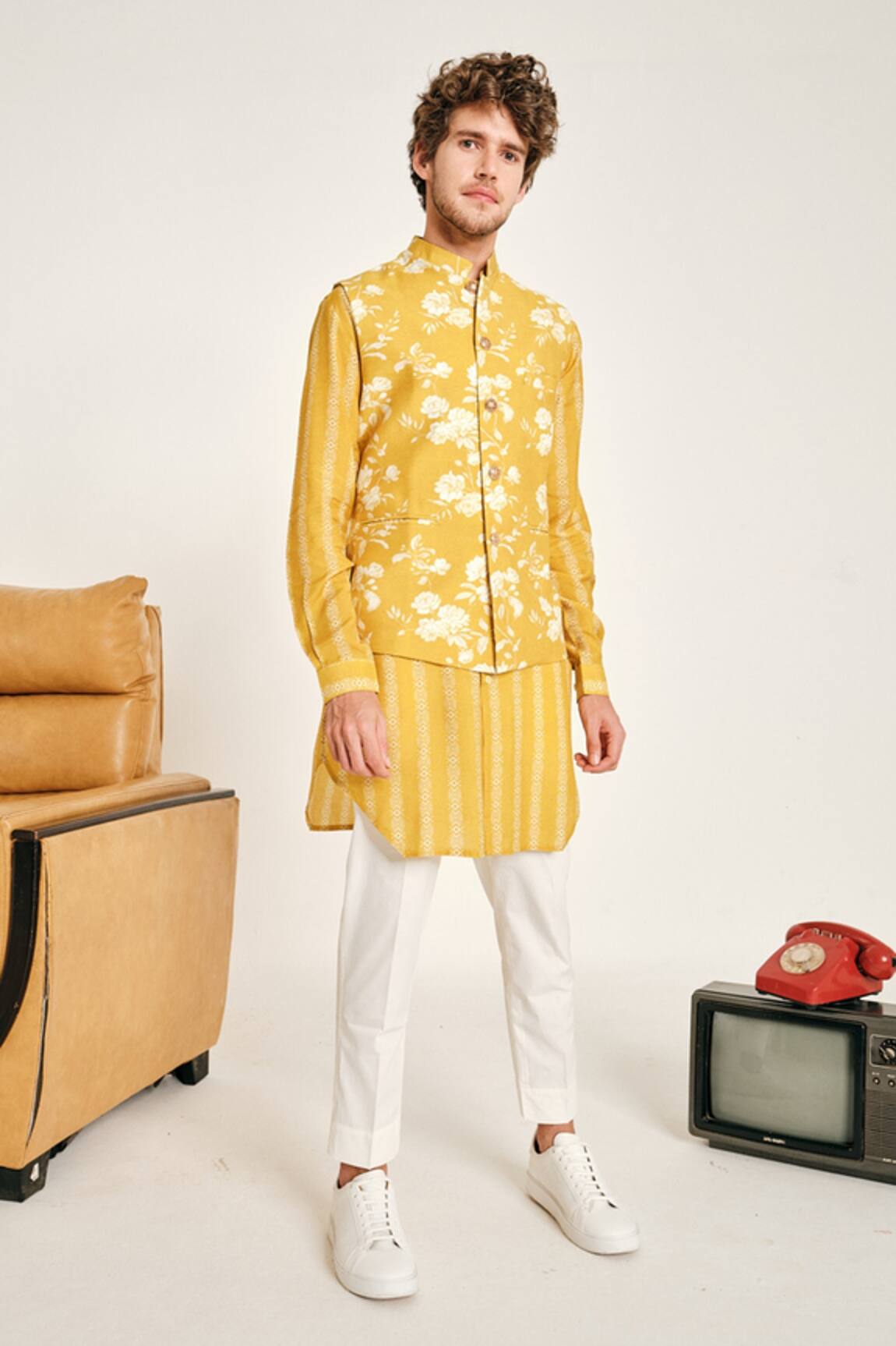 Project Bandi Floral Print Bundi