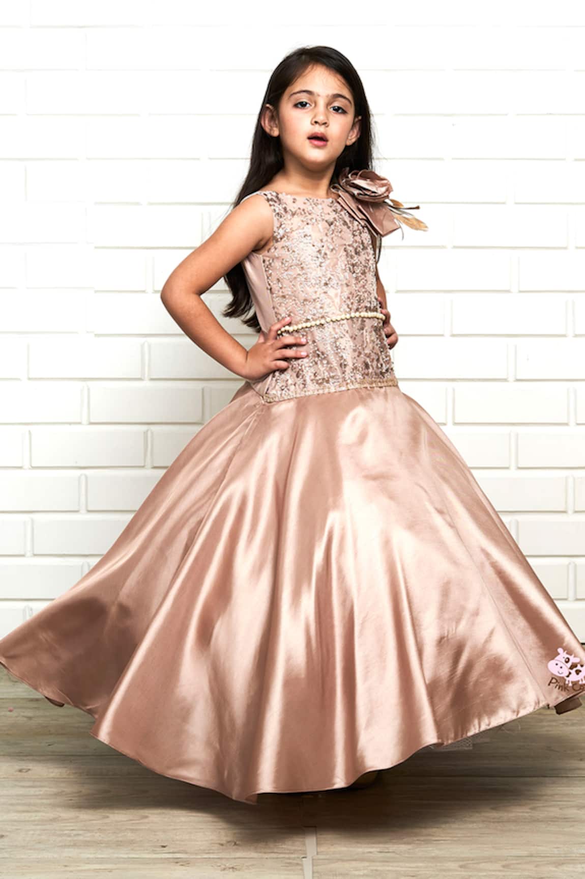 PinkCow Embellished Gown