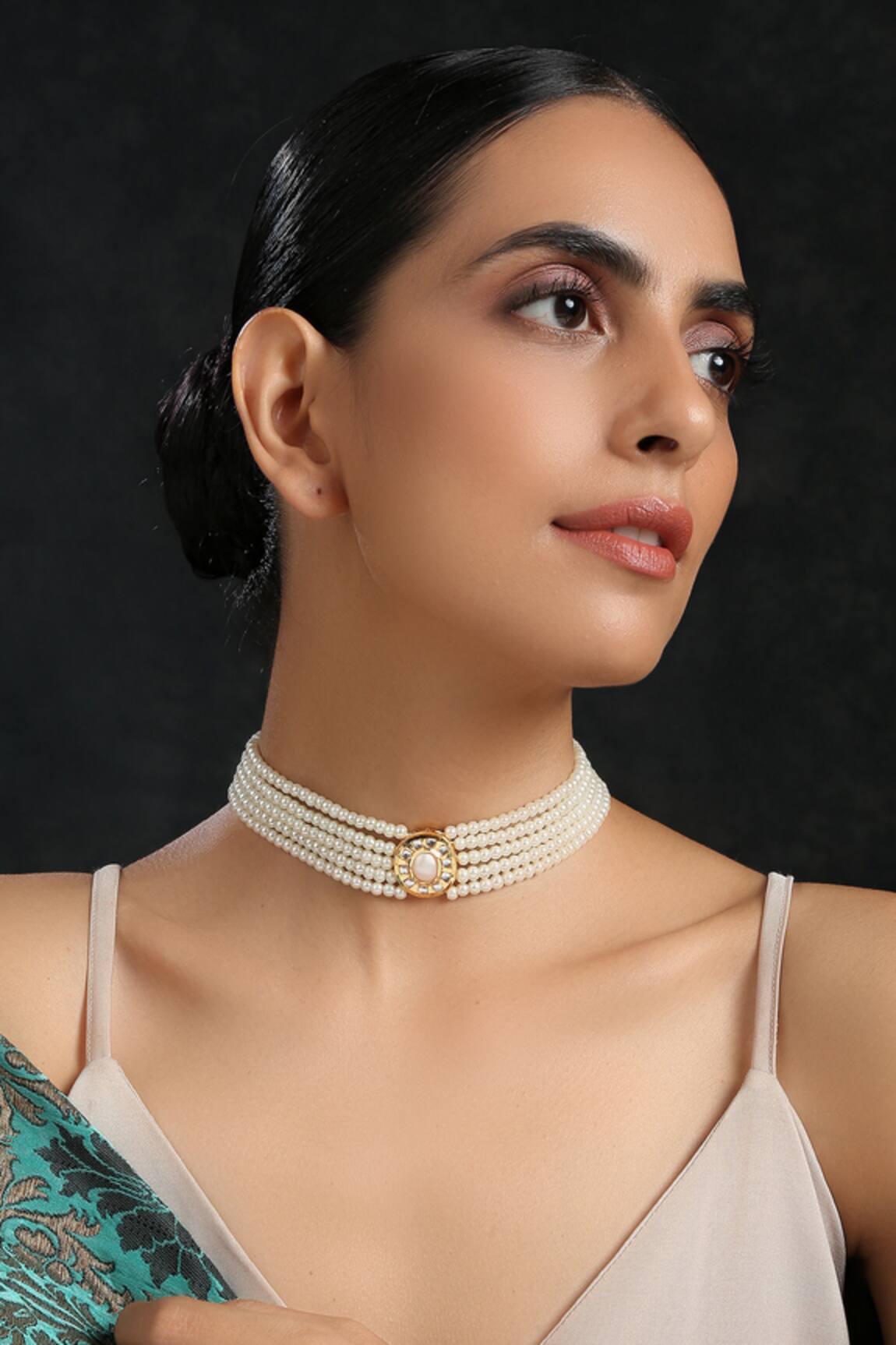 Paisley Pop Kundan Choker