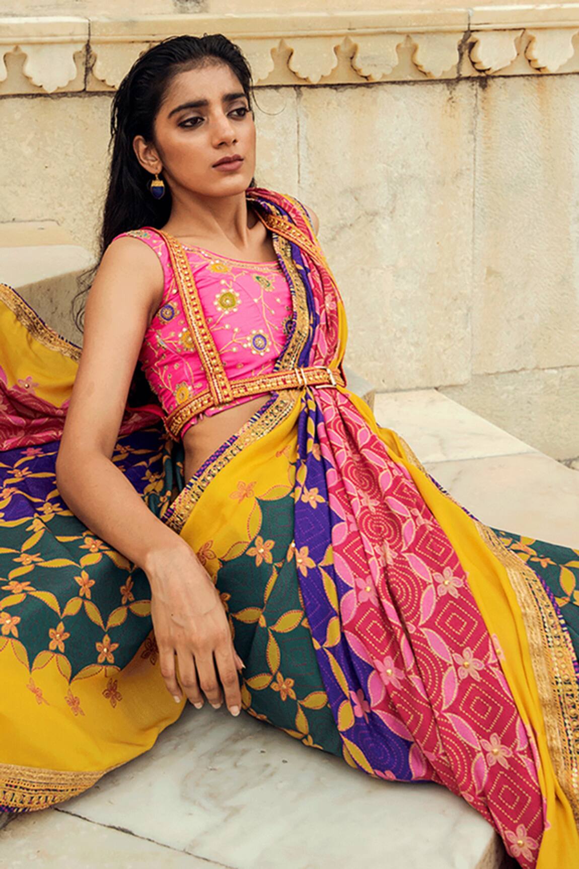 Swati Vijaivargie Silk Blouse 