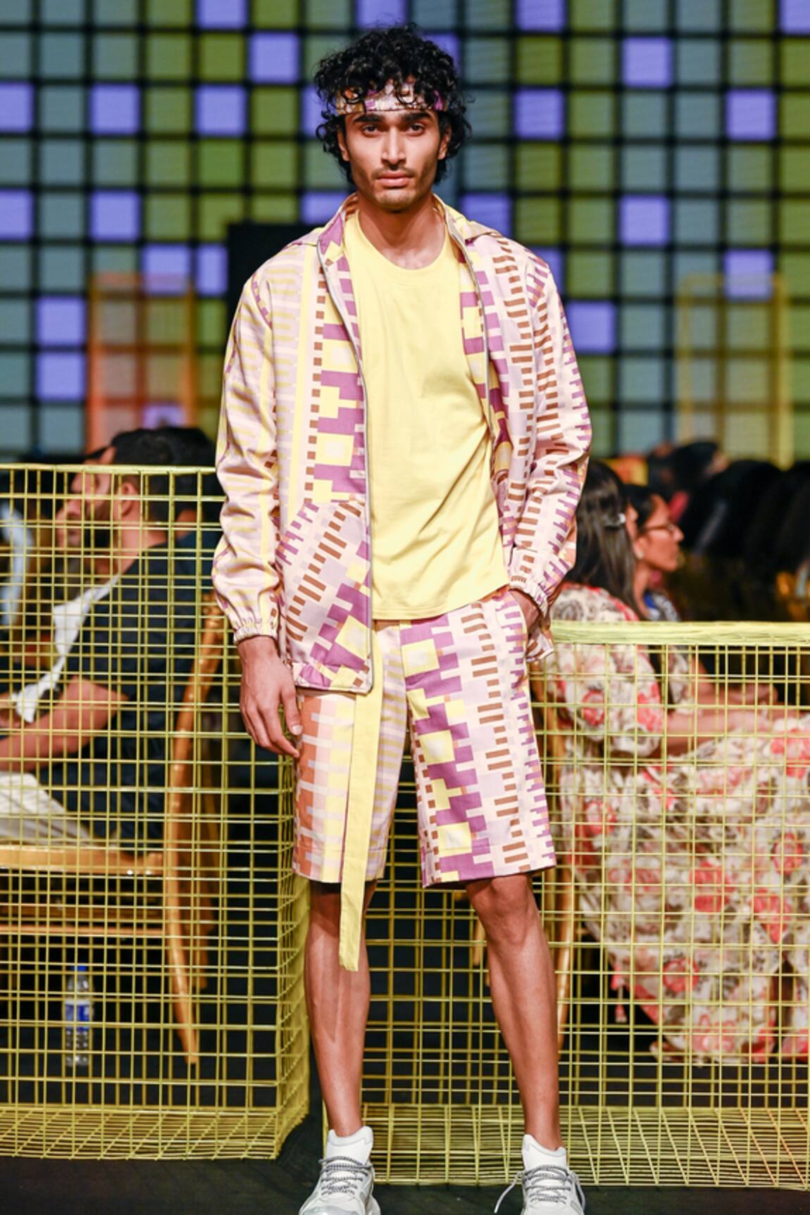 Nirmooha Printed Bomber Jacket 