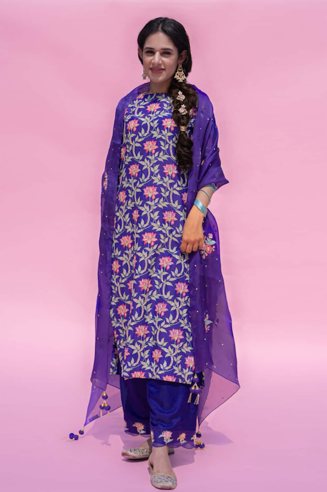 Pita Nila Printed Kurta Set 