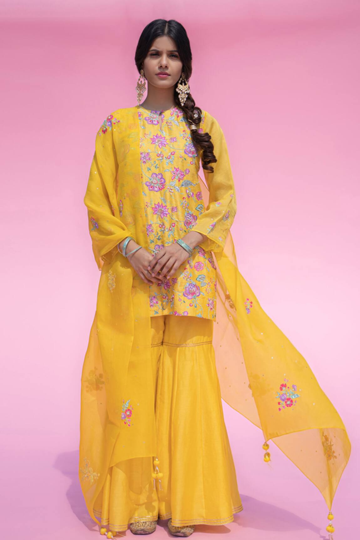 Pita Nila Printed Kurta Set