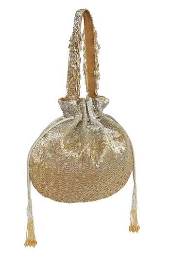 Lovetobag Eclat Bead Embellished Potli 