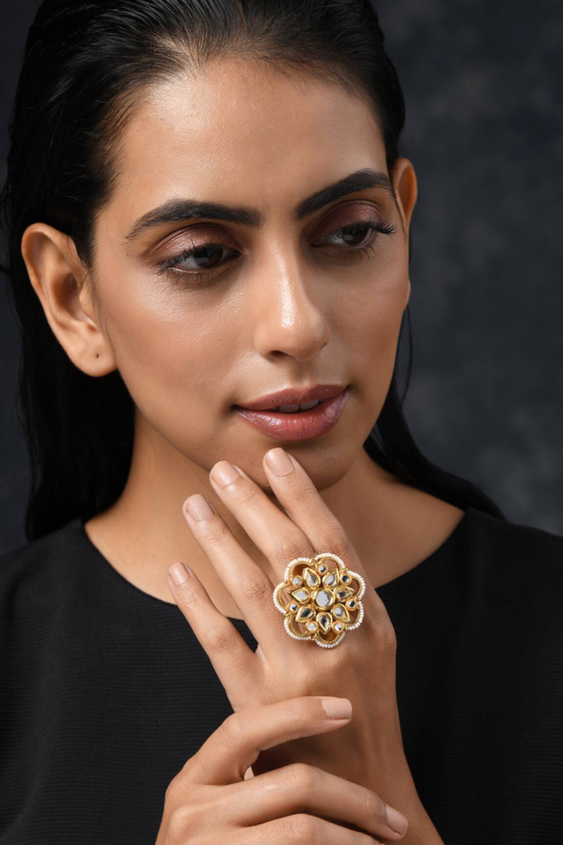 Paisley Pop Floral Ring