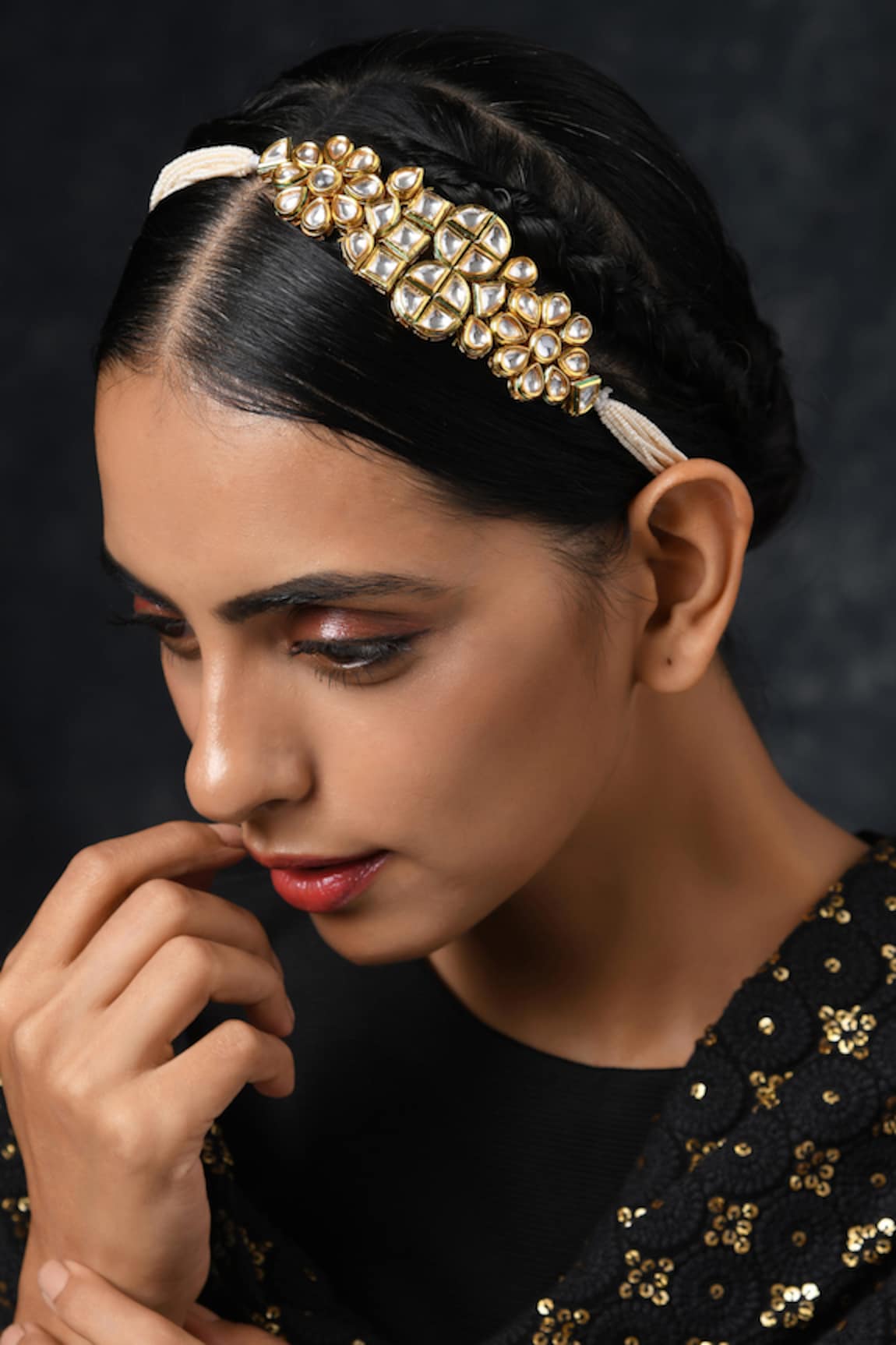 Paisley Pop Kundan Headband