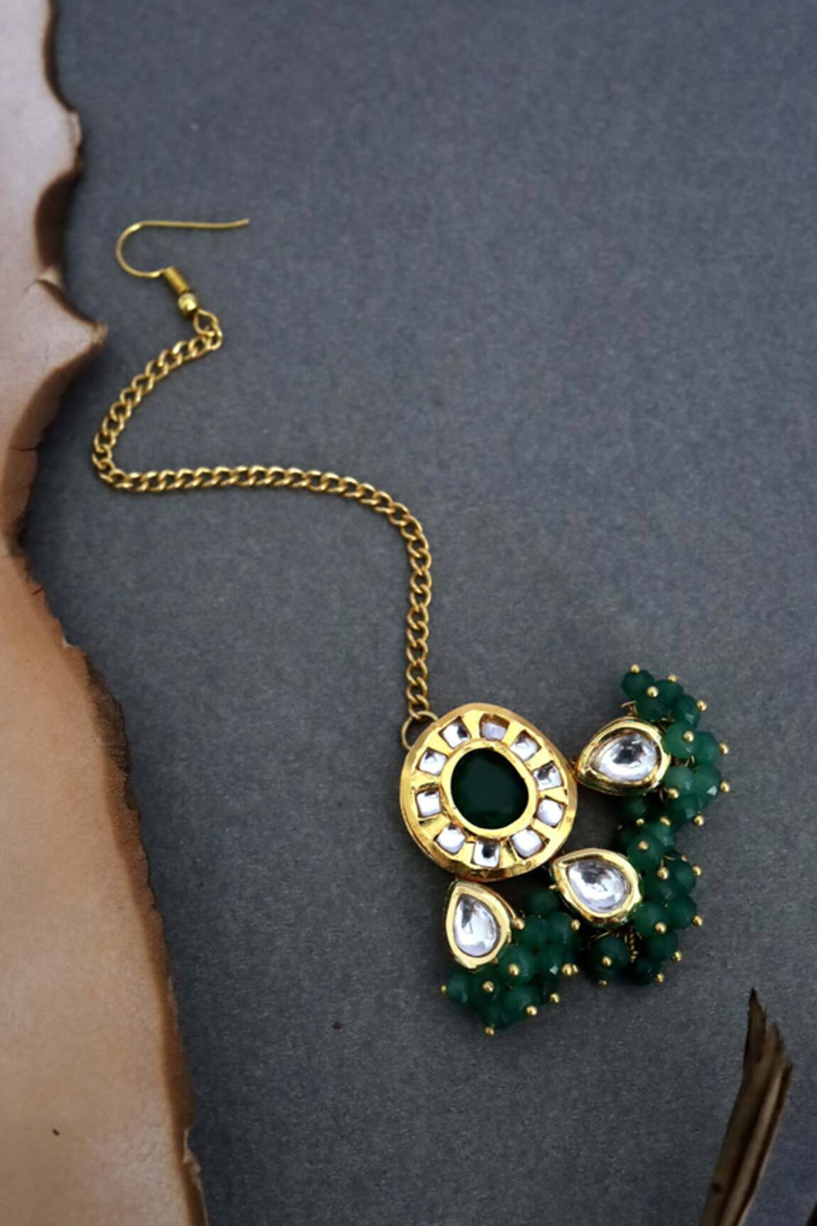 Paisley Pop Kundan Maangtikka 