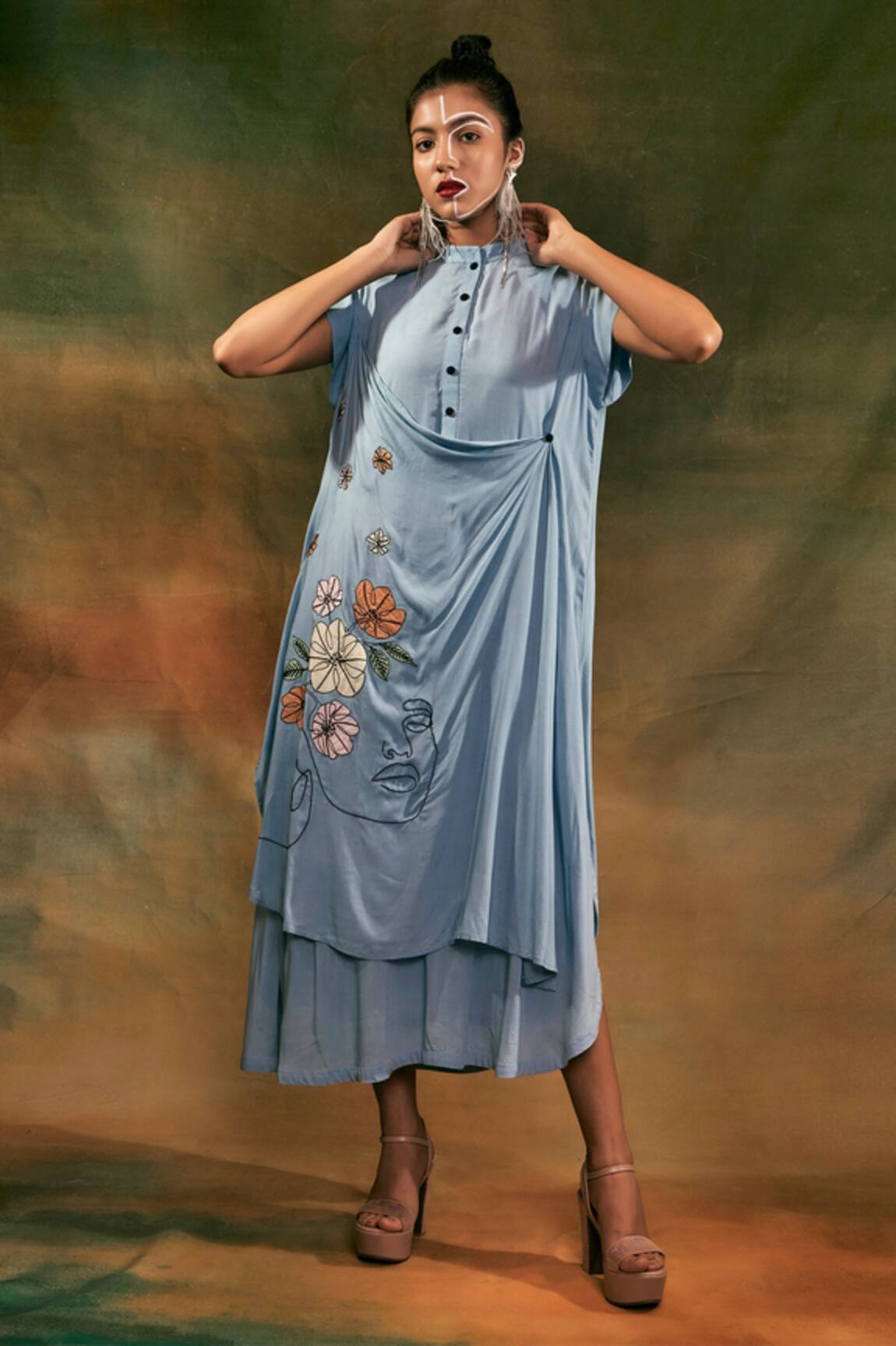 Shilpi Gupta Draped Dress