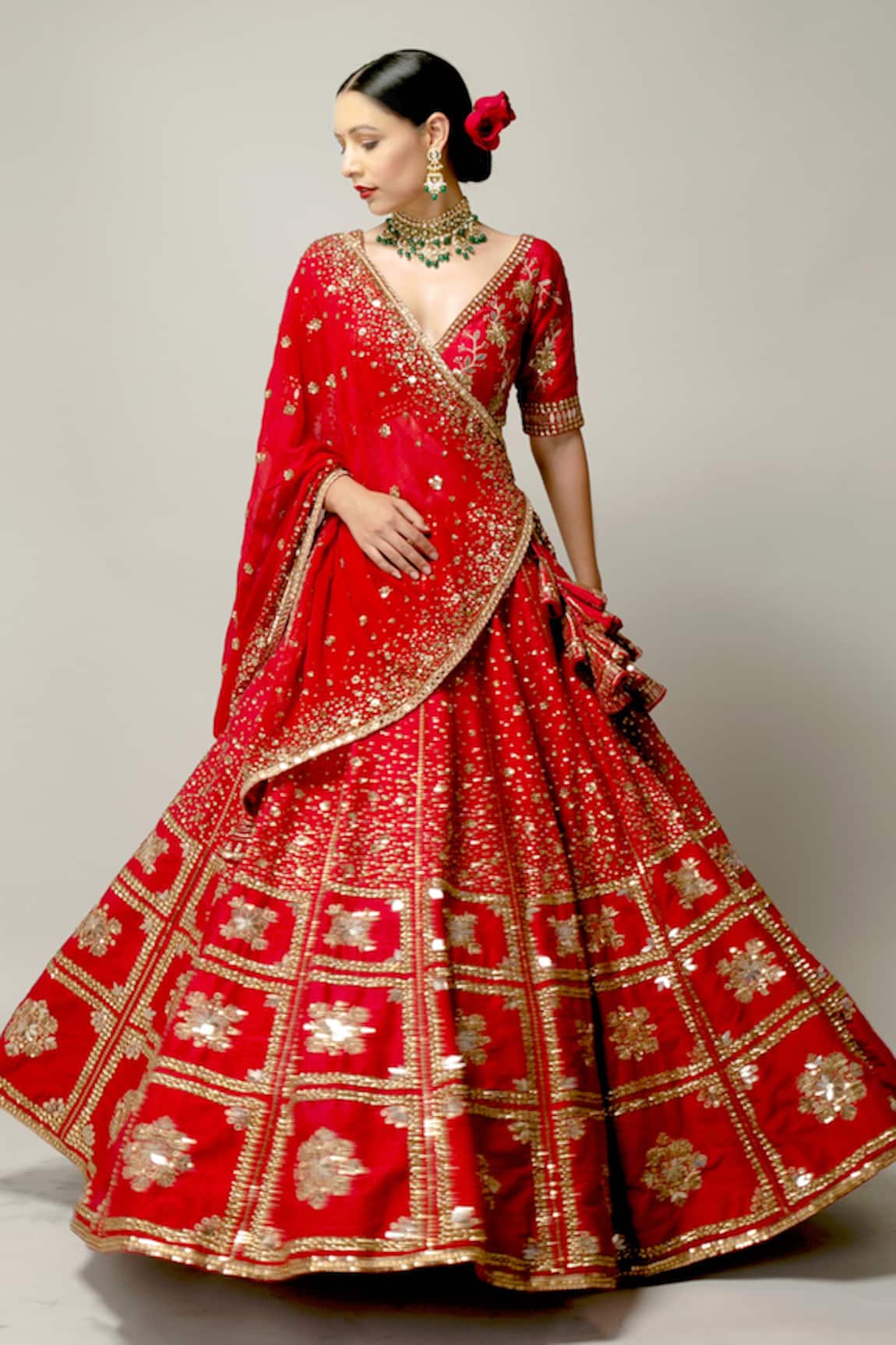 Prevasu Deewani Embroidered Bridal Lehenga Set