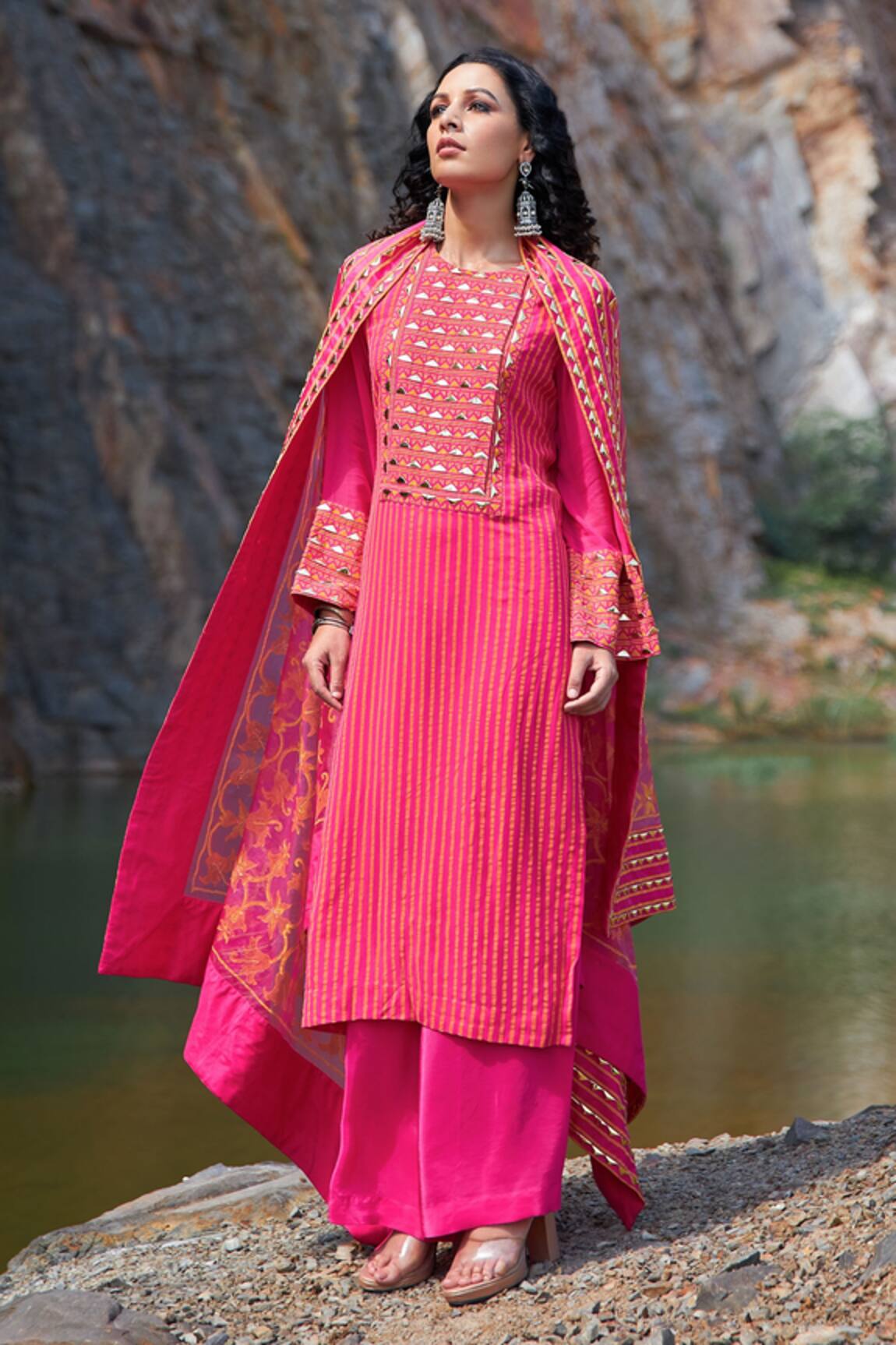 Pooja Rajgarhia Gupta Printed Kurta & Palazzo Set