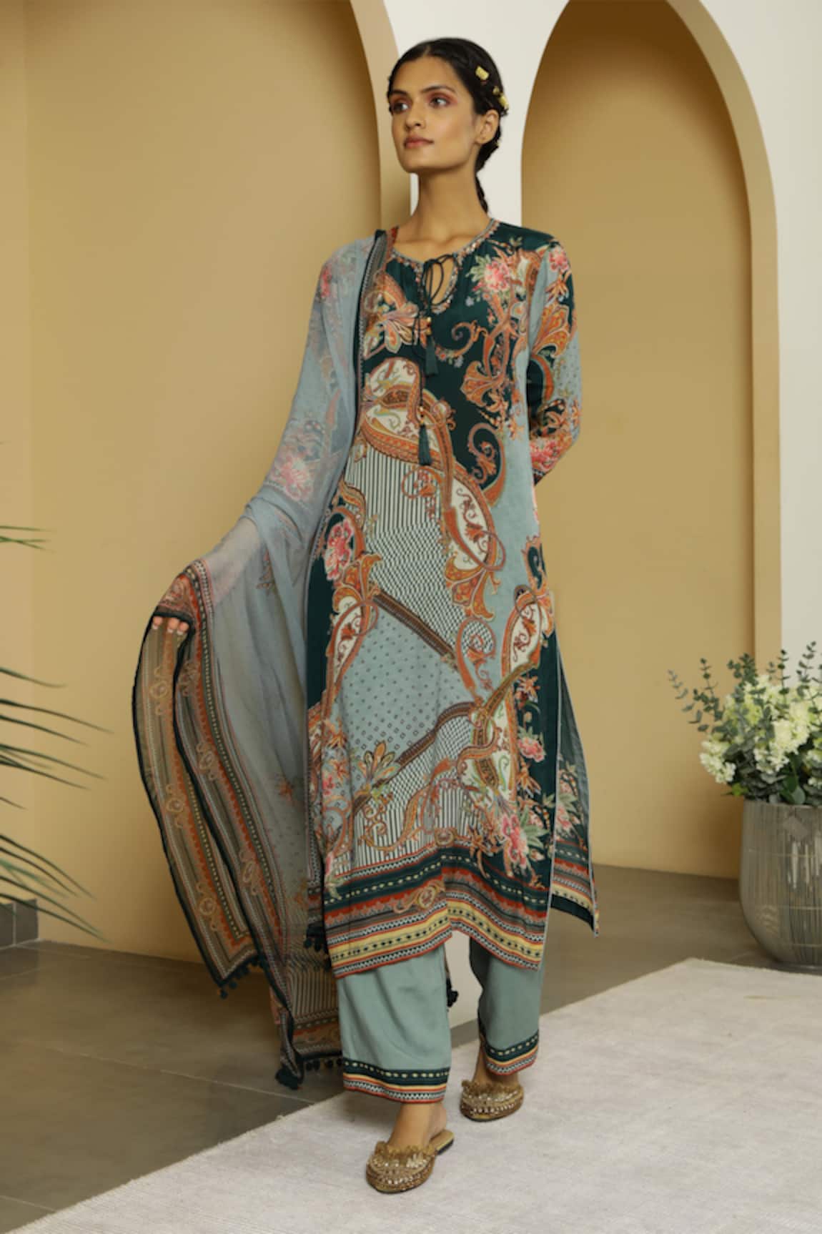 Kalista Faiza Kurta Set 