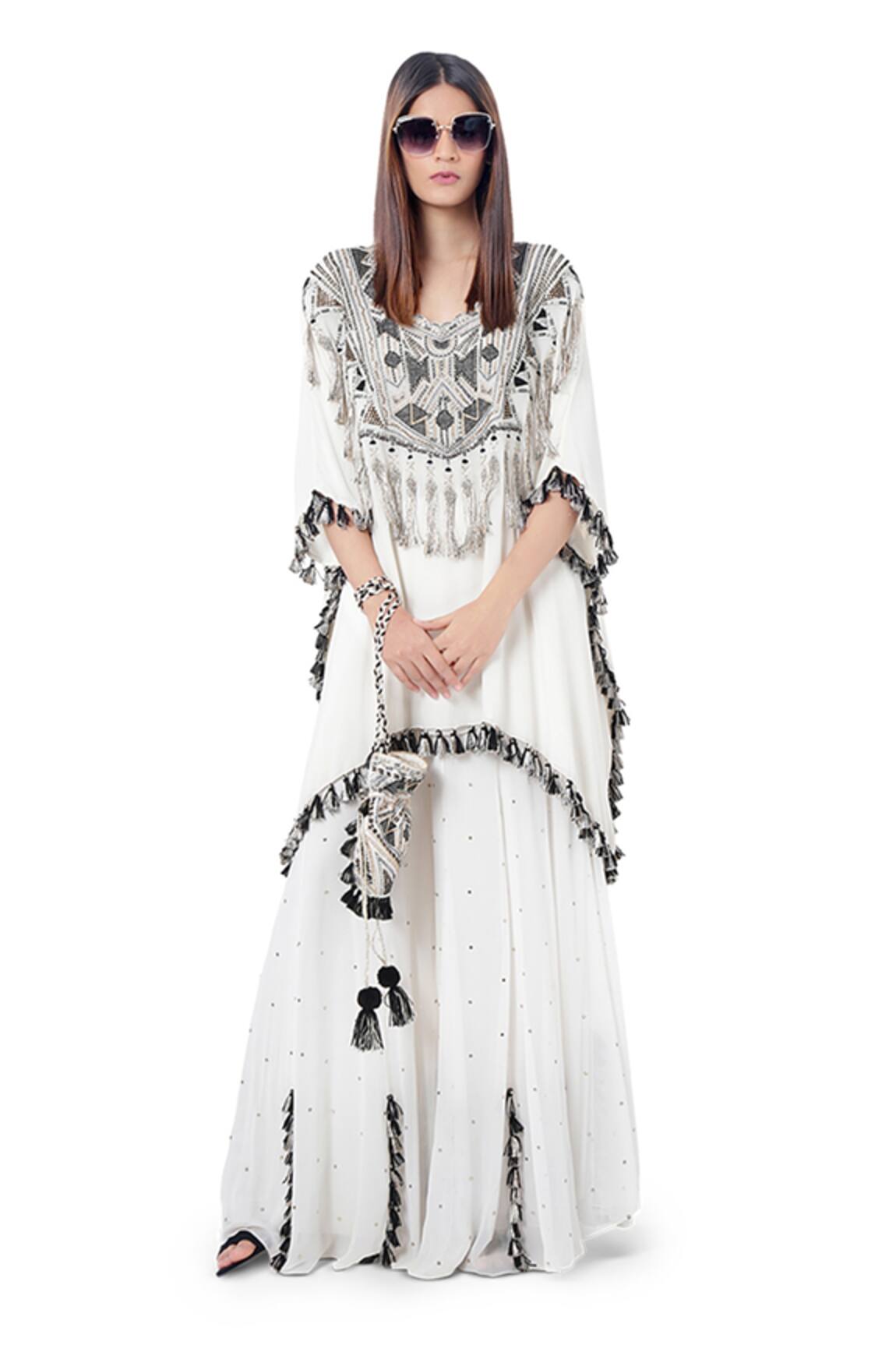 Payal Singhal Amaya Kaftan With Sharara 