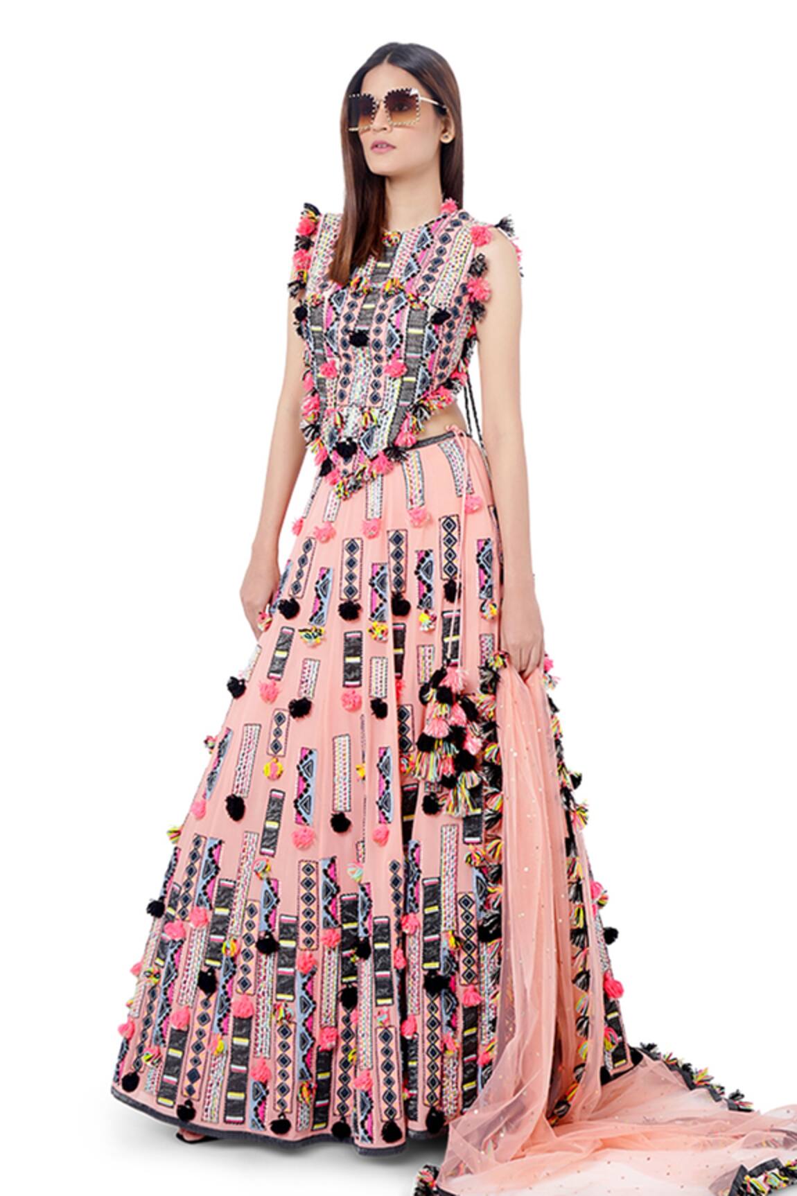 Payal Singhal Idris Embroidered Lehenga Set 