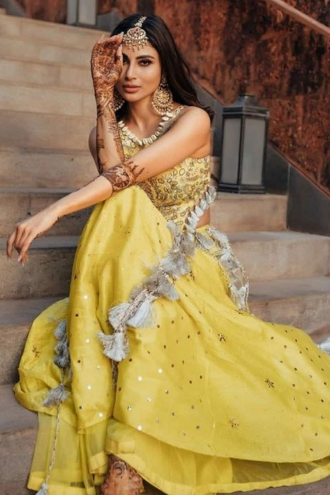 Payal Singhal Tassel Embellished Choli Lehenga Set