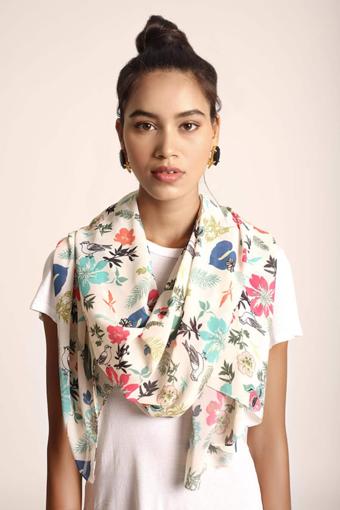 PS Accessories by Payal Singhal Saheba Printed Scarf