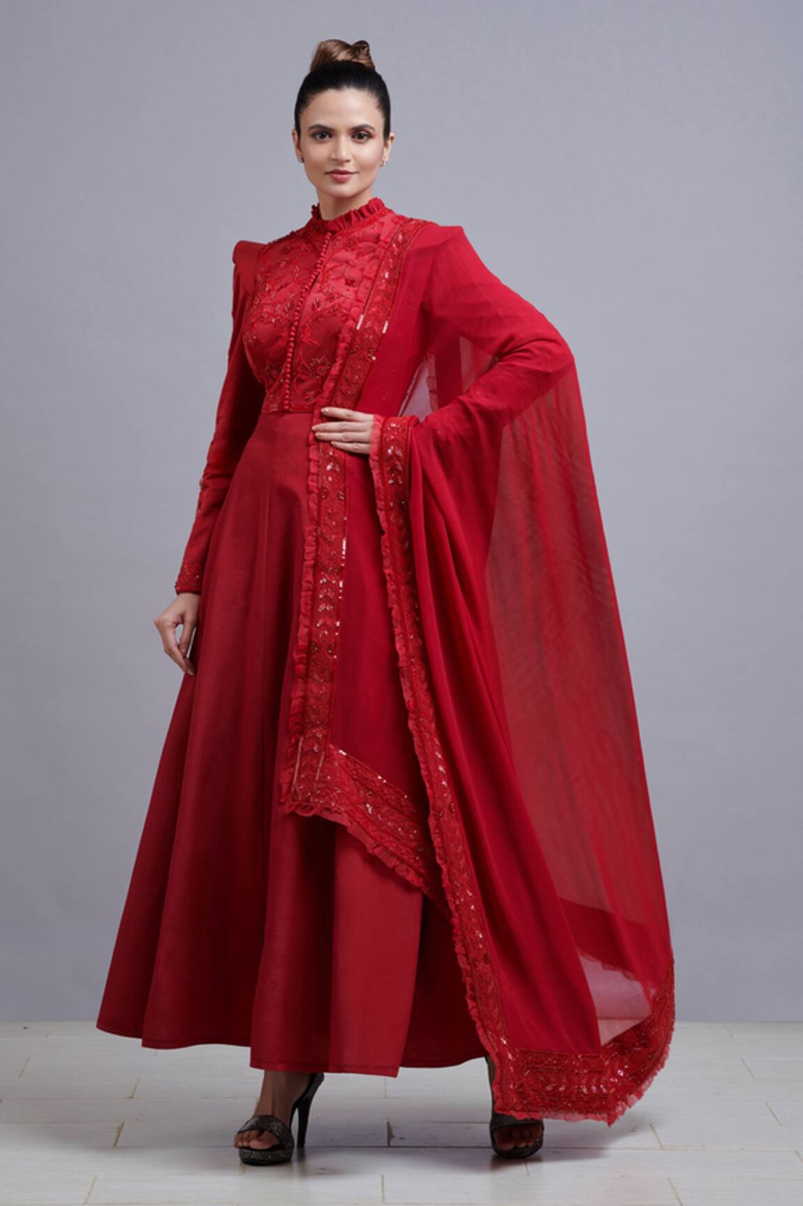 Parul | Vivek Embellished Anarkali Set