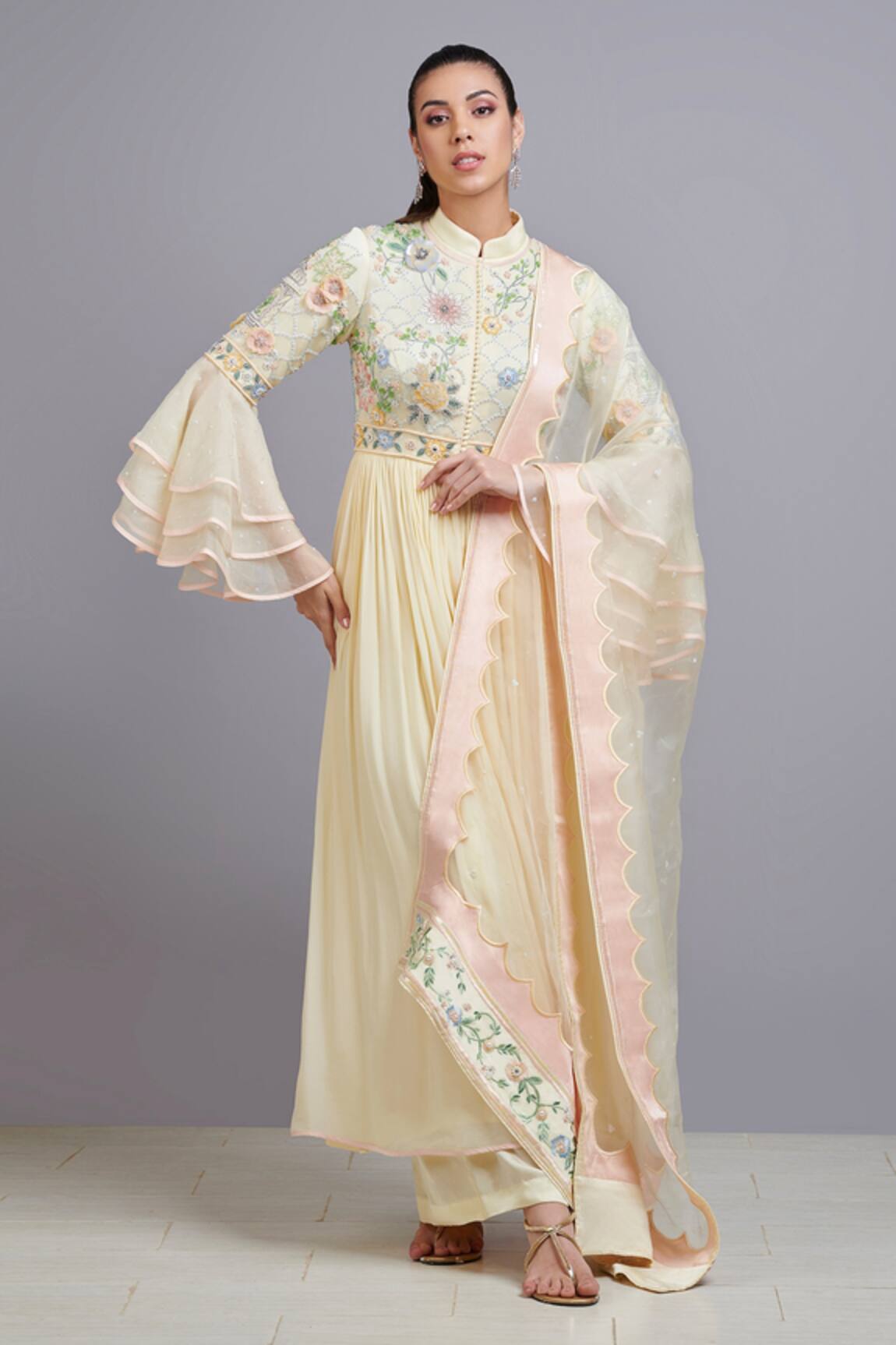 Parul | Vivek Embellished Anarkali Set