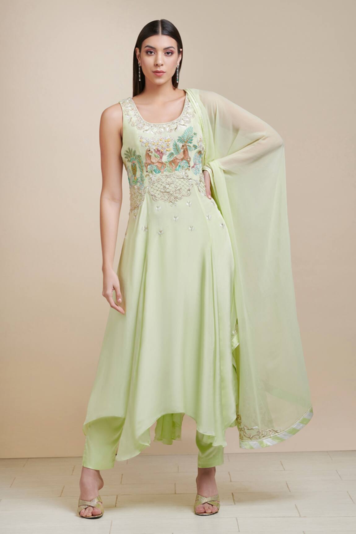 Parul | Vivek Embellished Anarkali Set