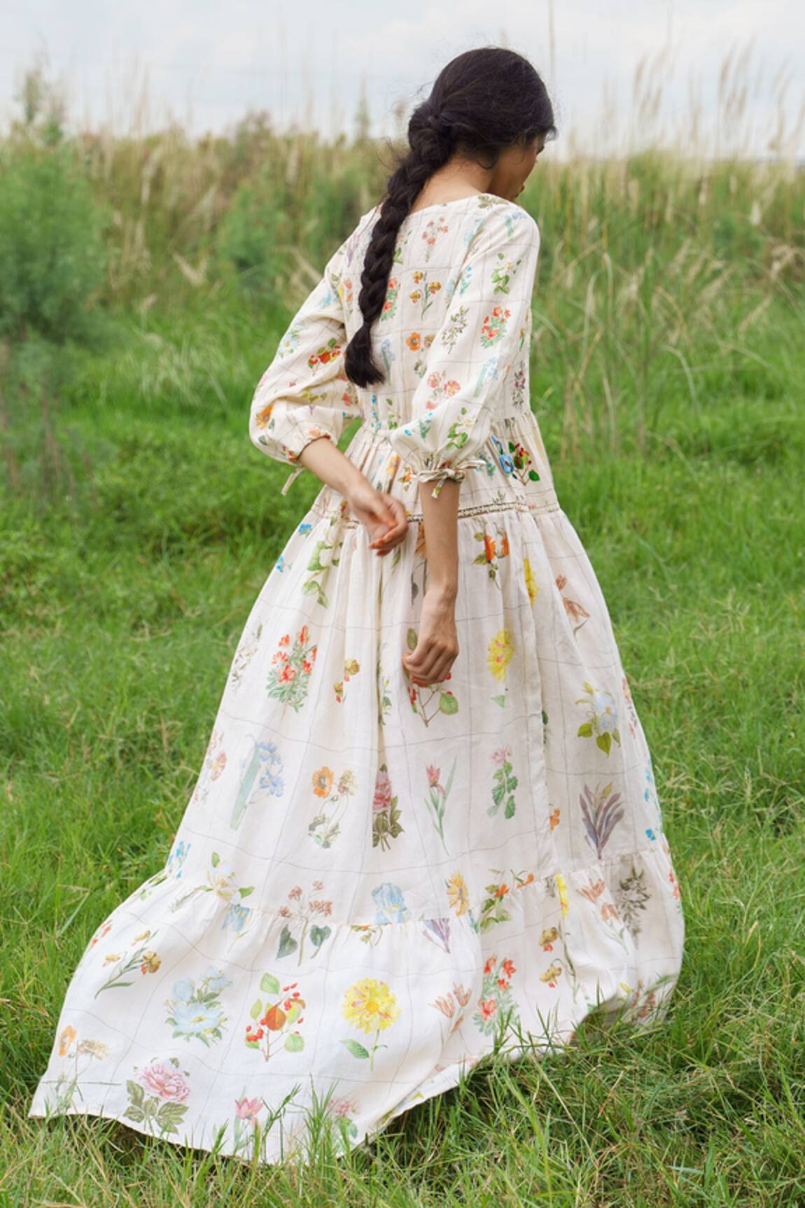 Celeb boutique white floral dress