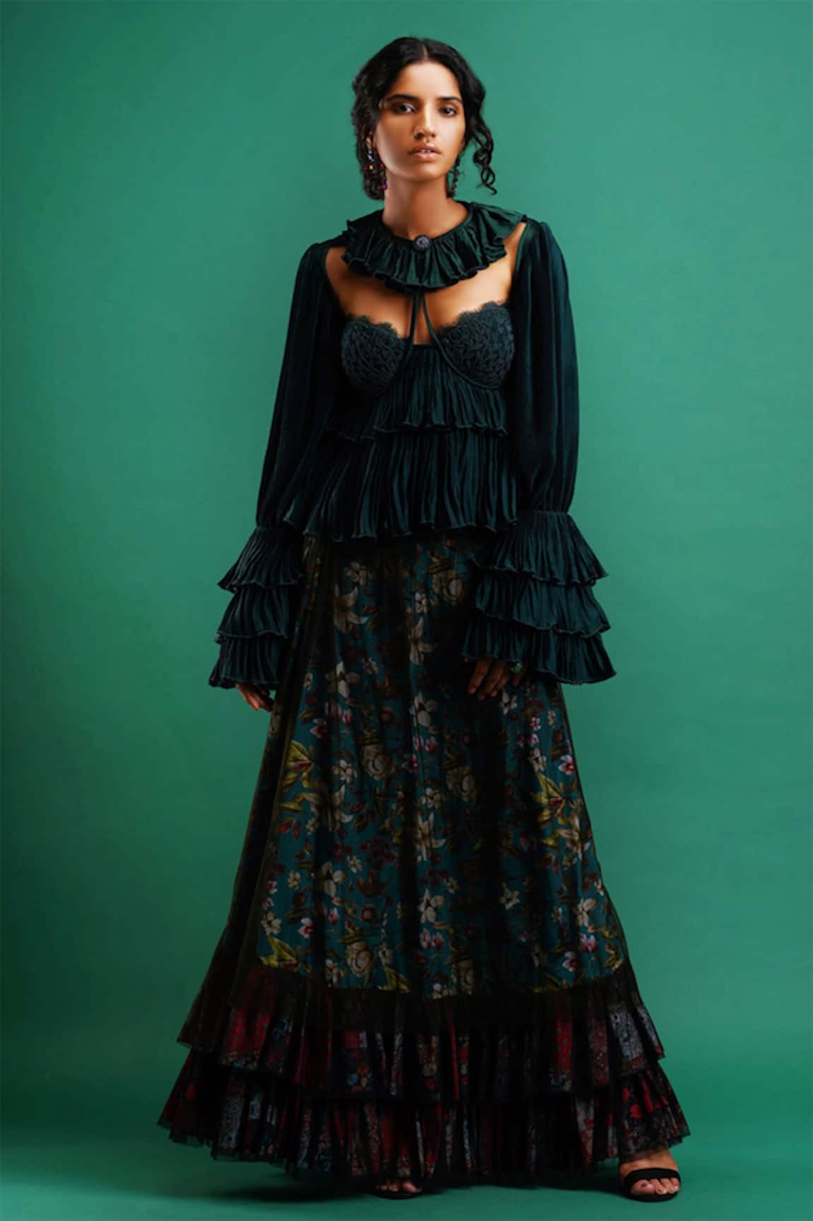 Nidhi Yasha Printed Skirt