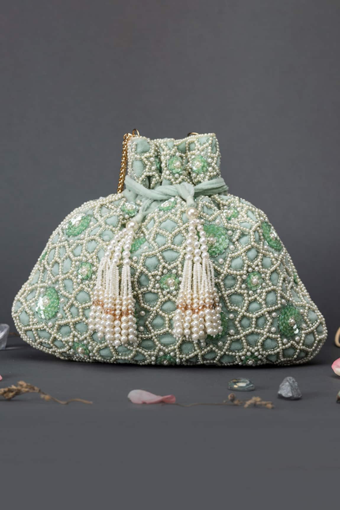 EENA Embellished Potli Bag 