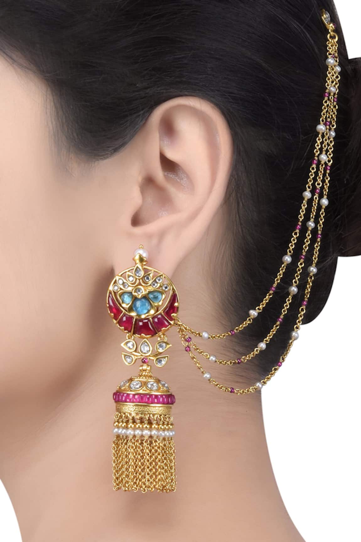 Traditional Gold Earrings Design  Buy Earrings Online