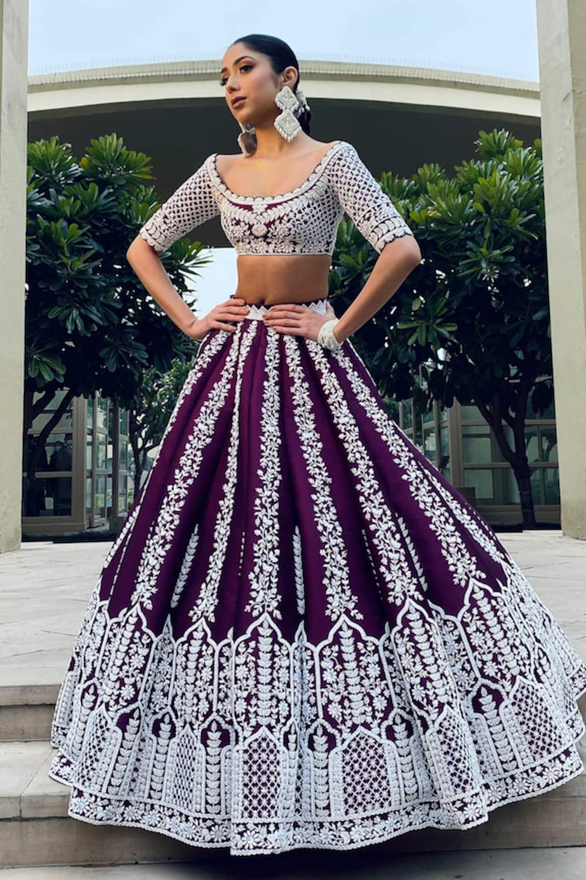 Riantas Silk Bridal Lehenga Set 