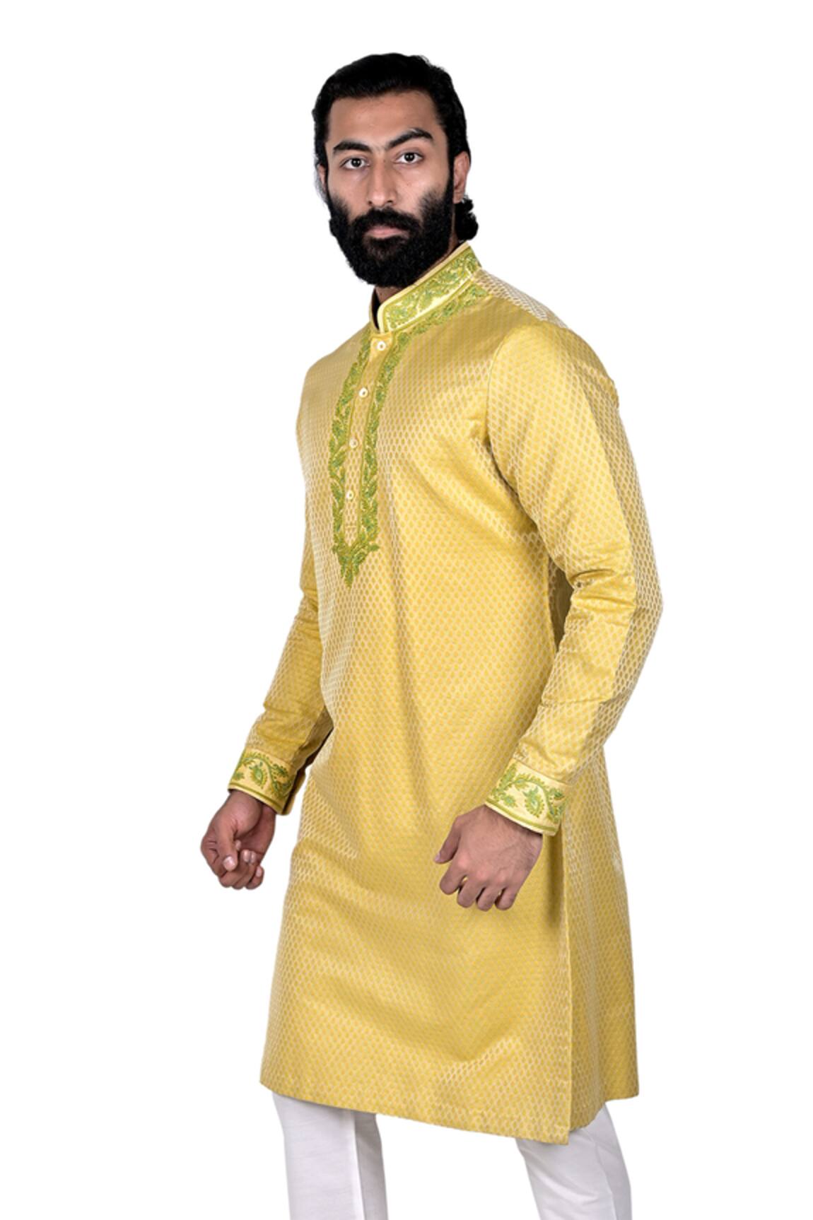 Rohit Kamra Jaipur Embroidered Kurta Set