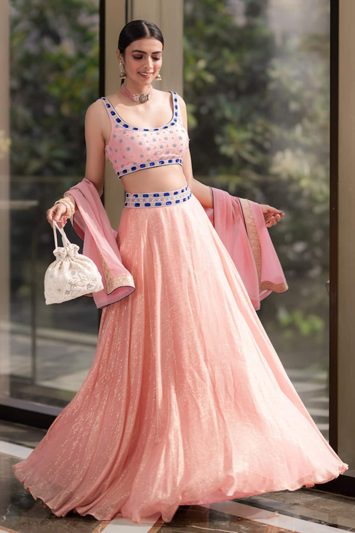 Rashika Sharma Embellished Lehenga Set