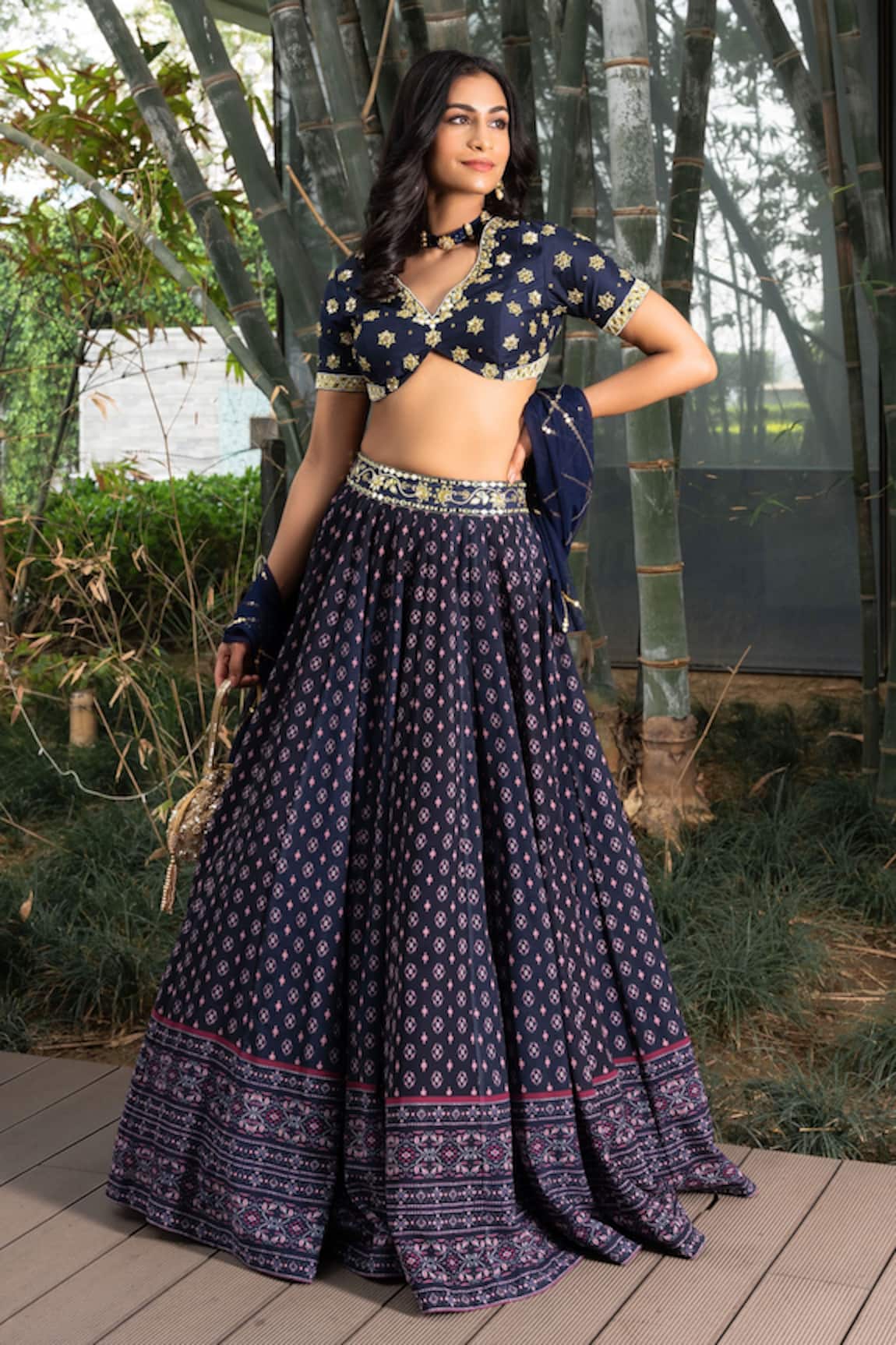 Rashika Sharma Printed Lehenga Set