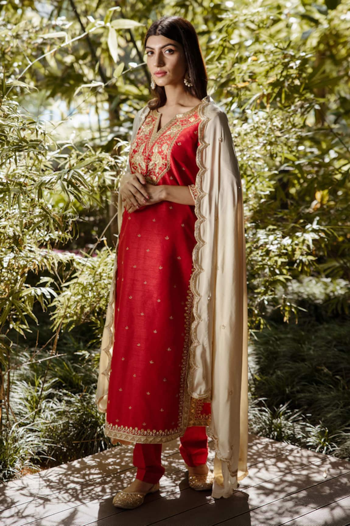 Rashika Sharma Embroidered Kurta Set