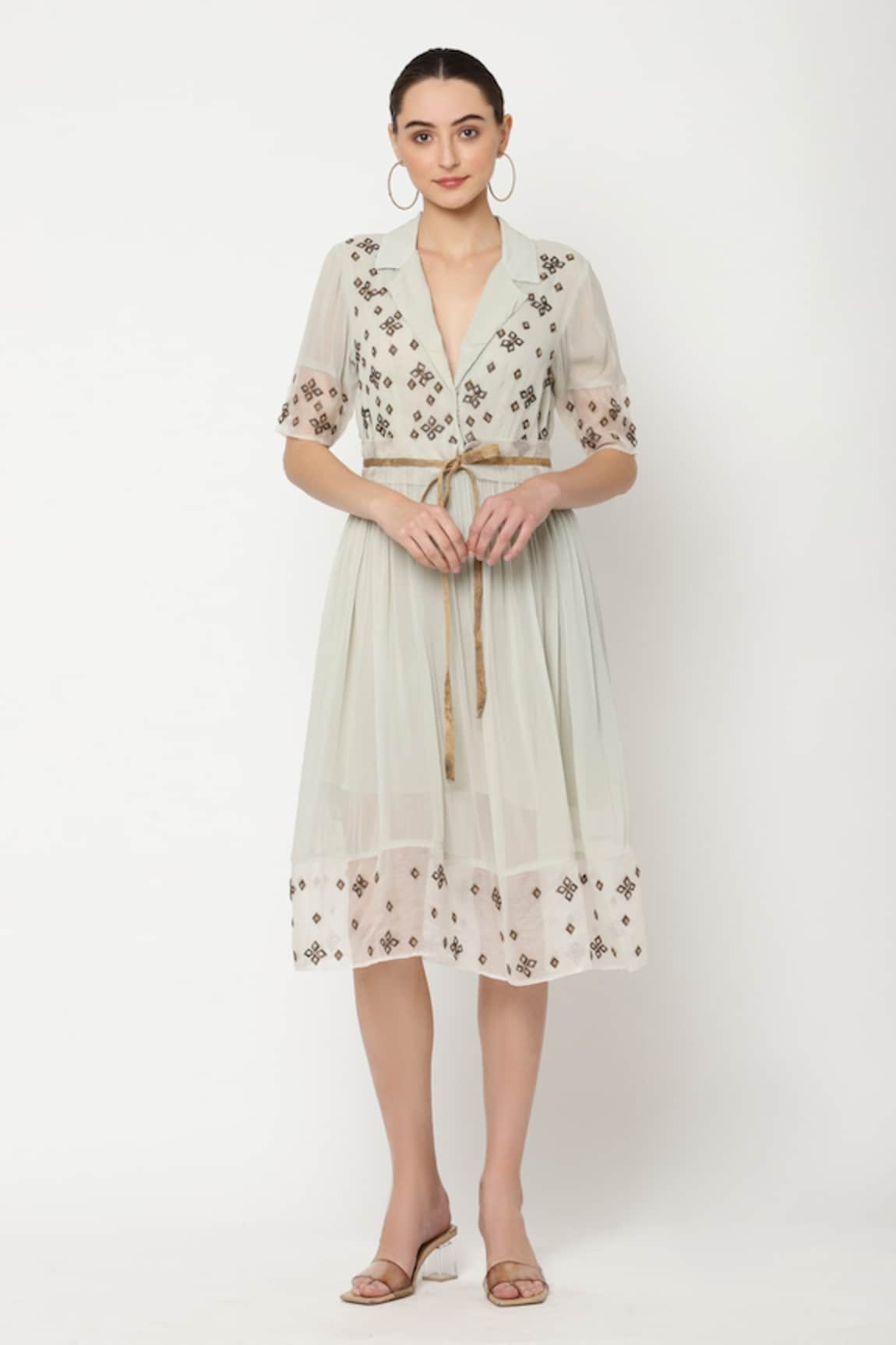 Musal Barbera Embroidered Dress