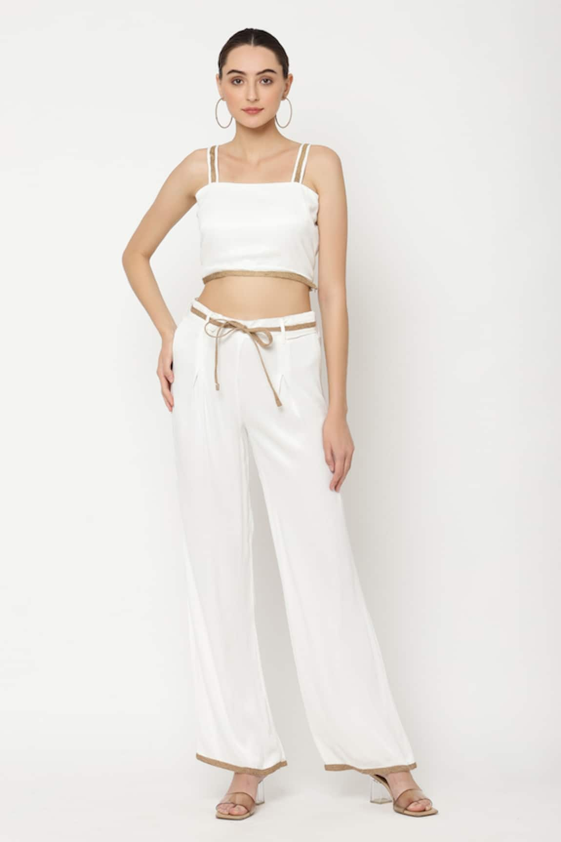 Musal Zinfandel Tube Top & Pant Set