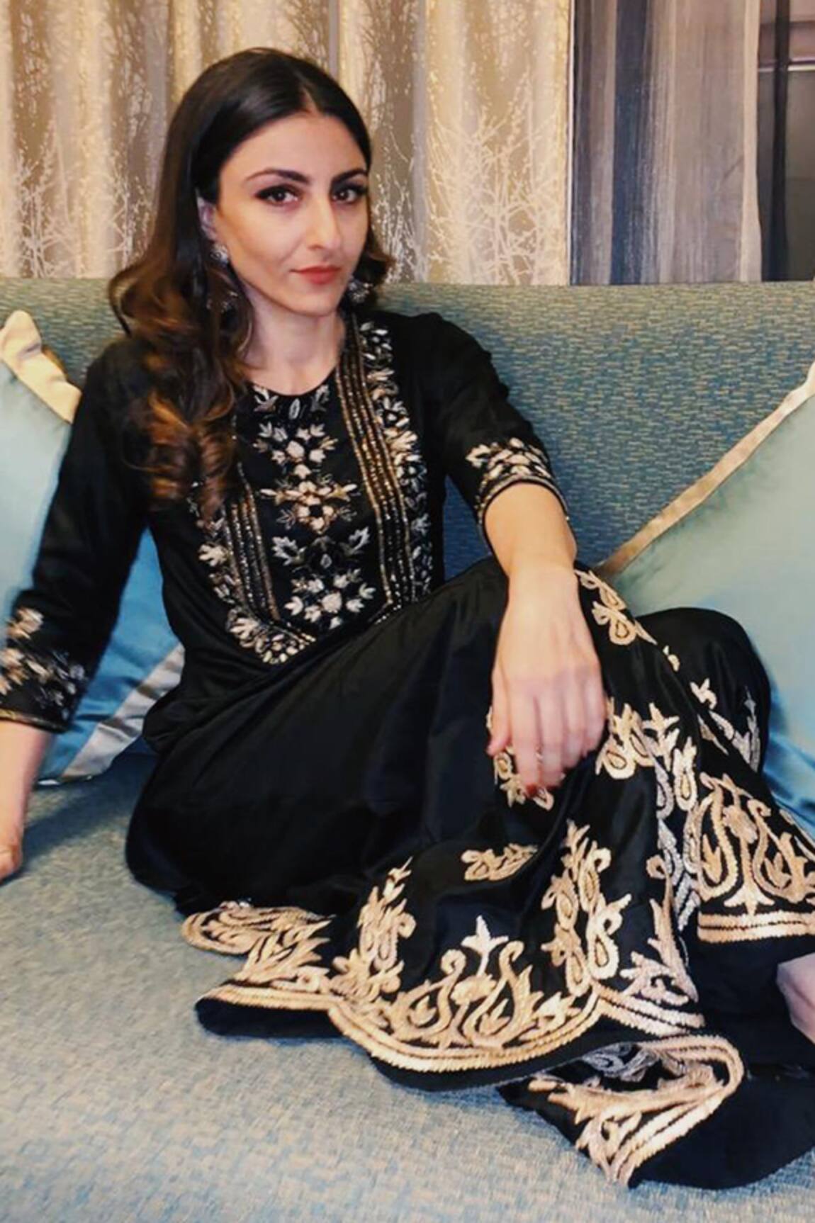 Samatvam By Anjali Bhaskar Silk Kurta & Sharara Set