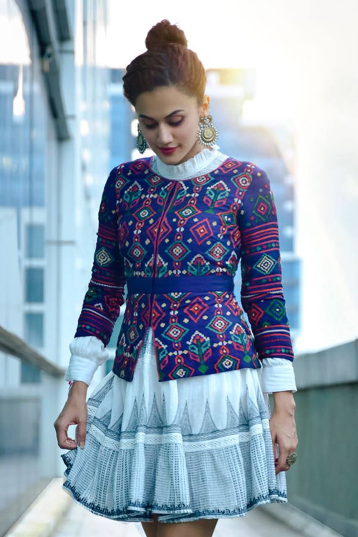 Samatvam By Anjali Bhaskar Silk Embroidered Jacket