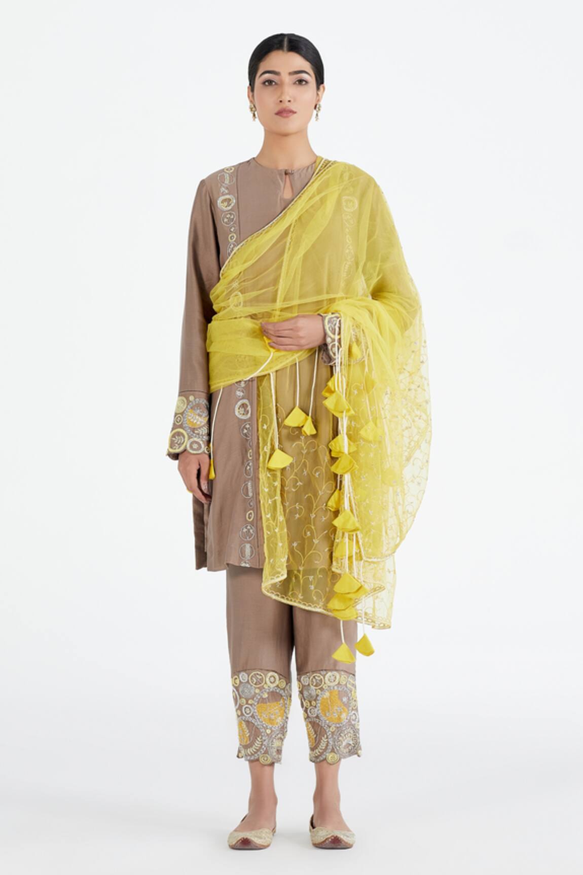 Megha Bansal Runa Vrit Embroidered Kurta Set