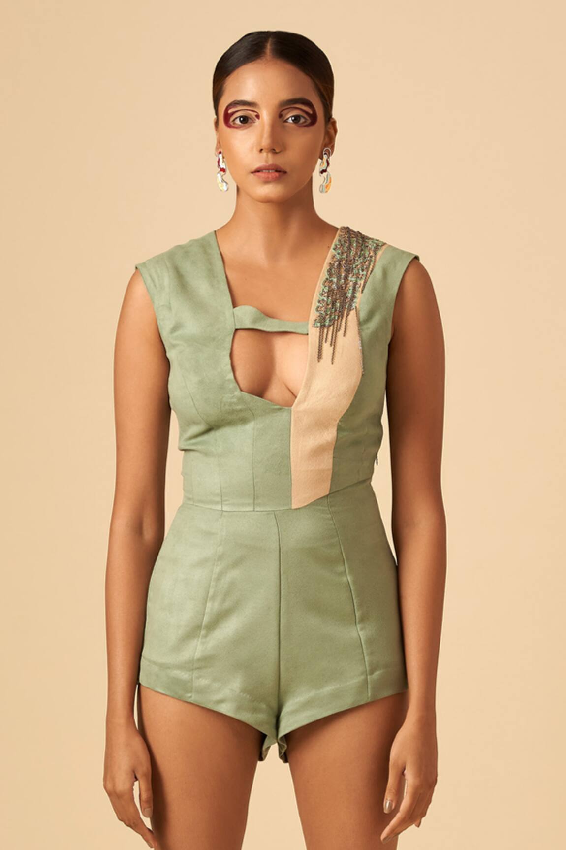 Siddhant Agrawal Colorblock Bodysuit 