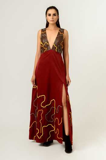 Siddhant Agrawal Embellished Gown 