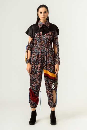 Siddhant Agrawal Printed Jumpsuit 