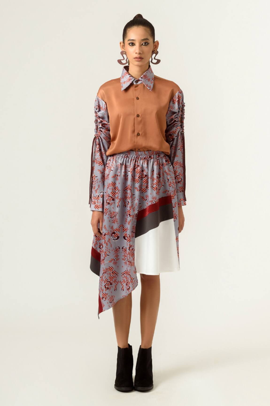 Siddhant Agrawal Printed Skirt 