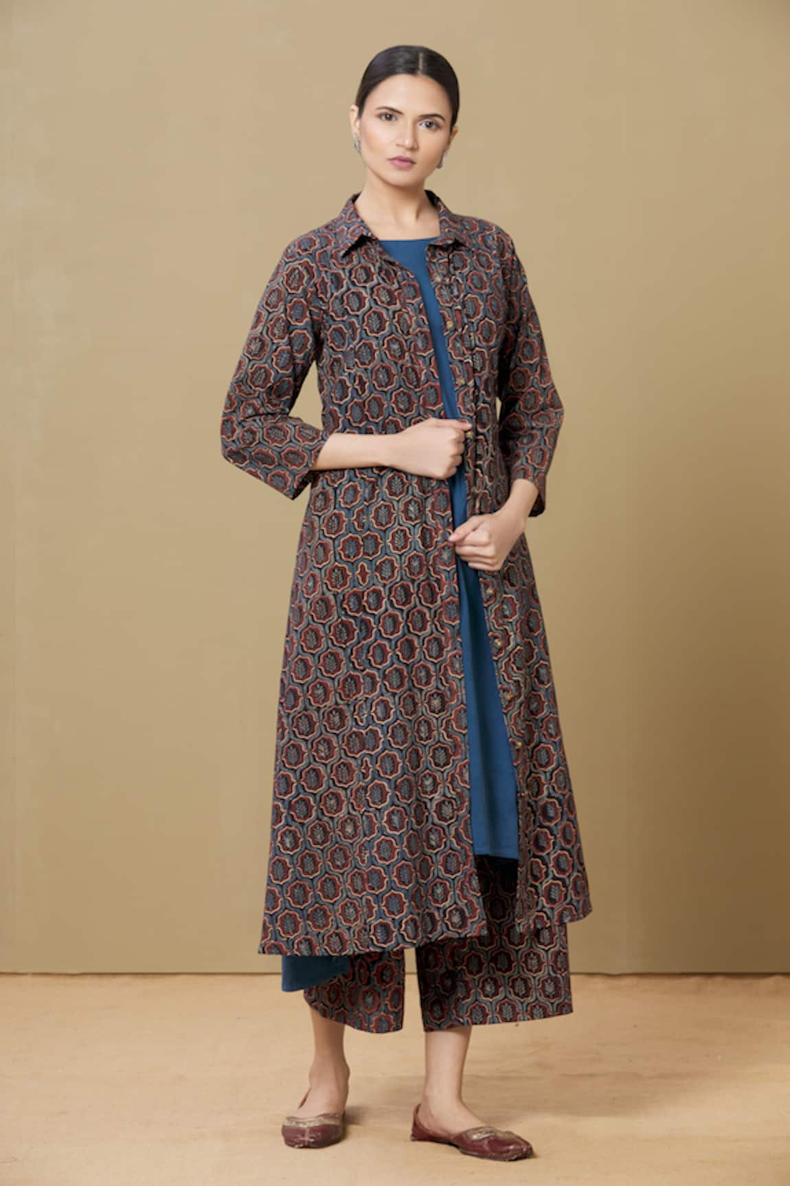 Sagaa by Vanita Ajrakh Jacket & Pant Set