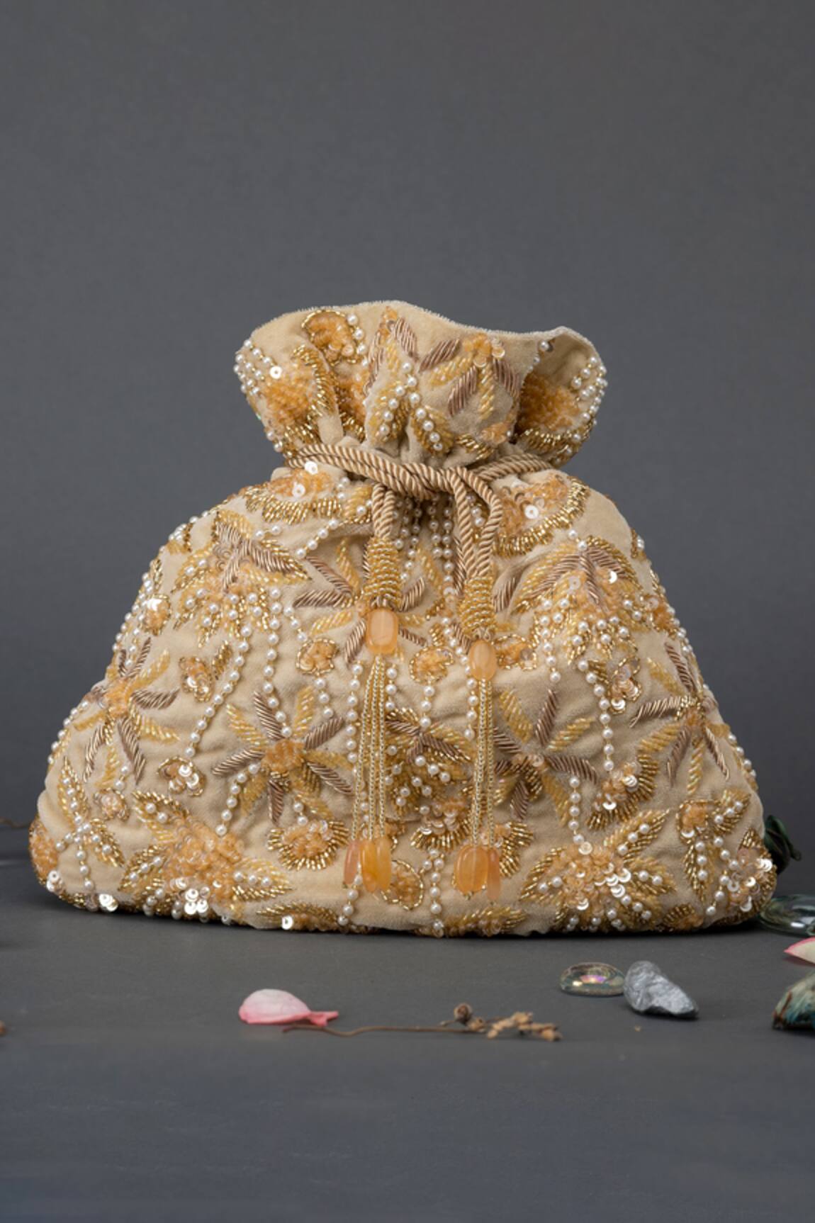 Eena Embellished Potli Bag